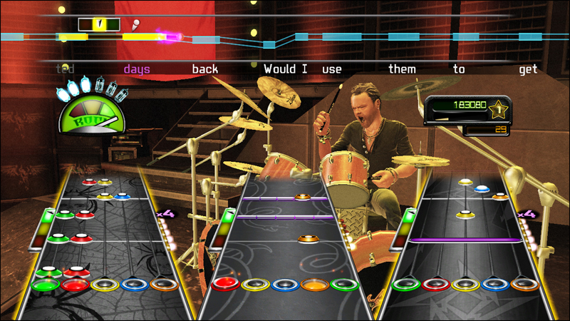 Metallica Guitar Hero